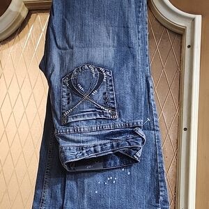 Rue21 Blue Boot Cut Jeans for Women